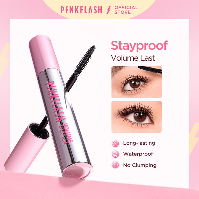 [Official]PINKFLASH Stayproof Volume Last Mascara Waterproof Sweatproof Smudge-proof PFE37