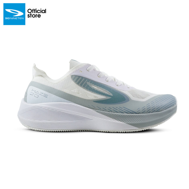 910 Nineten Haze Haze 2.0 Sepatu Lari - Putih/Abu