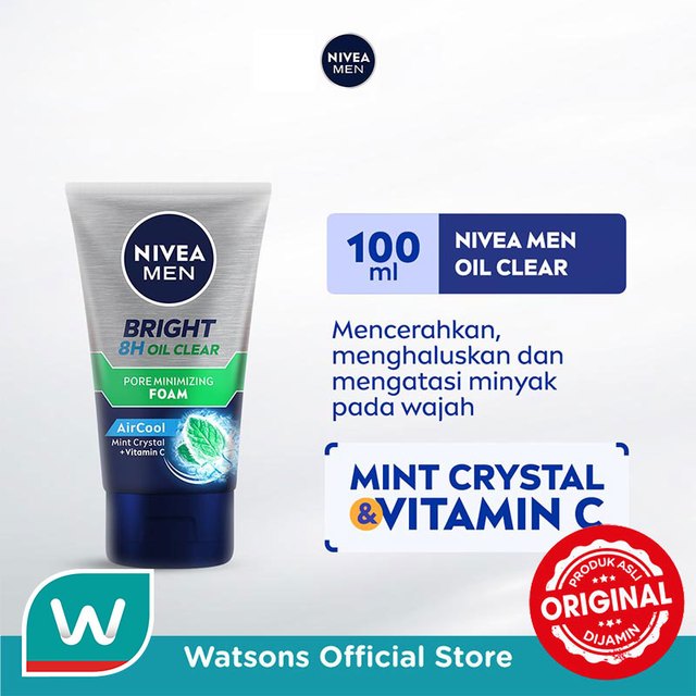 Nivea White Oil Clear Anti-Shine Foam 100ml