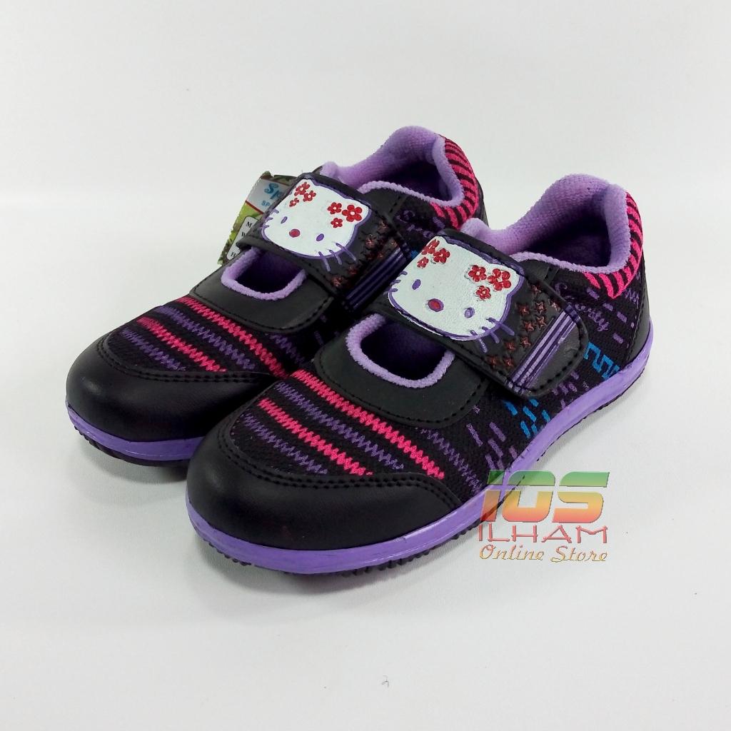 Sporty Hello Kitty LB/BR Sepatu Anak Perempuan Size 26-35