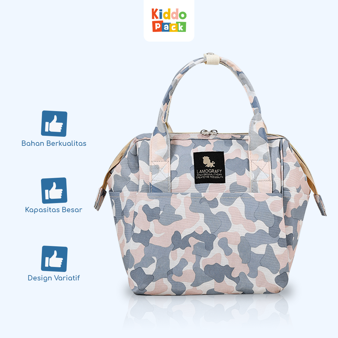 KiddoPack Tas Bayi Multifungsi Diaper Bag Ransel Sling Bag