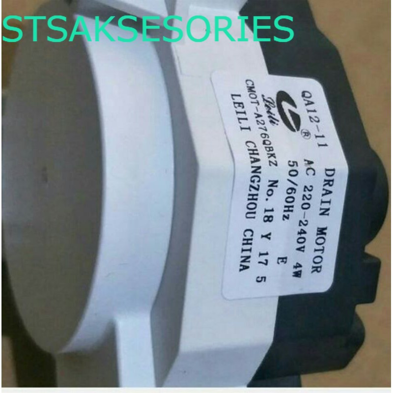 Drain Motor Mesin Cuci Sharp 1 Tabung Original