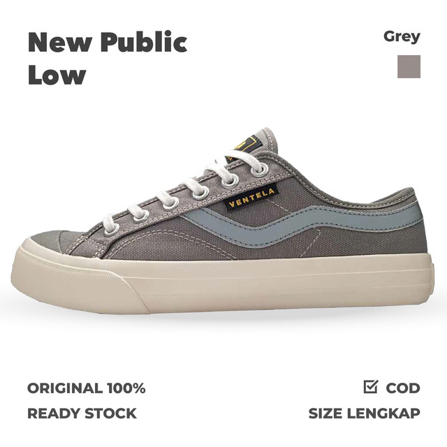 Ventela New Public Low Grey