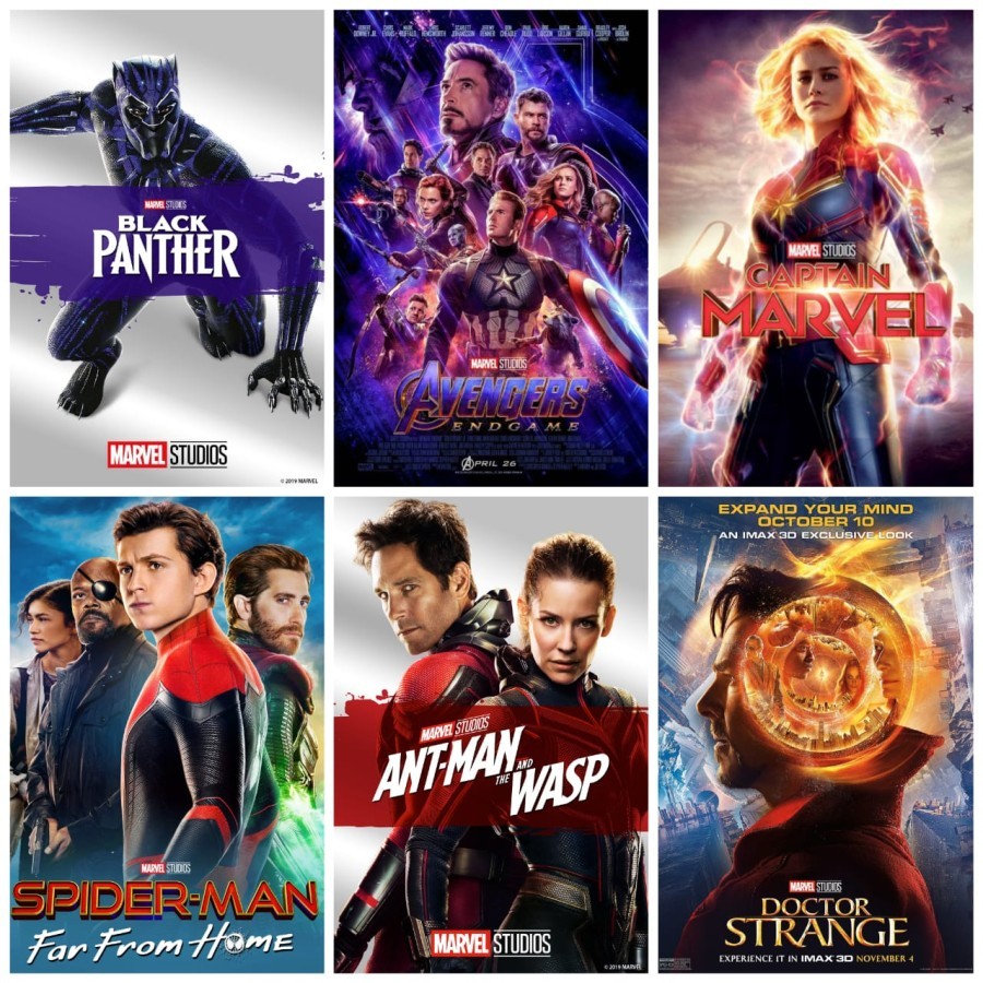 Film Marvel MCU & DCEU + Usb Sandisk 32Gb Bonus Otg