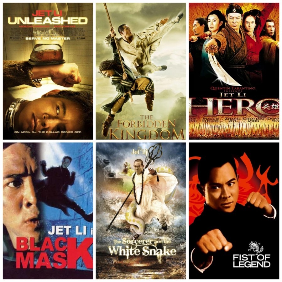 Film Aktor Jet li + Usb Sandisk 32Gb Bonus Otg