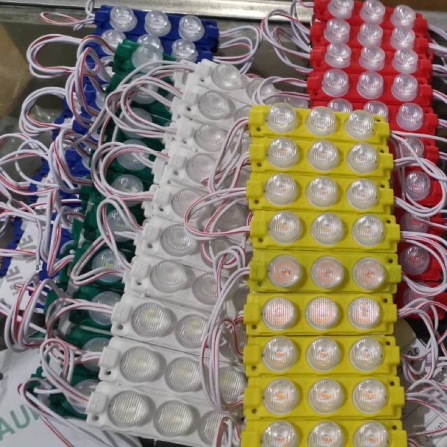Lampu LED 3 Mata JUMBO ( 20 pcs ) 12 Volt - 24 Volt  kolong mobil / Sepeda motor / Becak