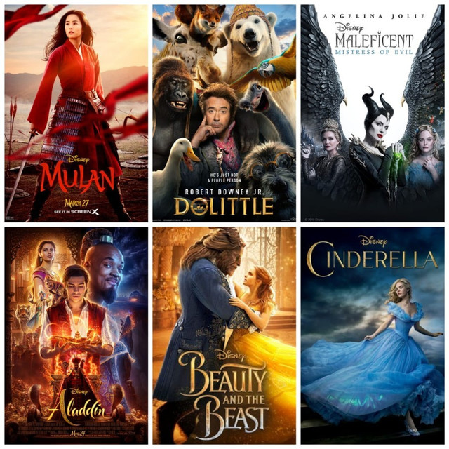 Usb Sandisk 32Gb isi Film Koleksi Live Disney Bonus Otg