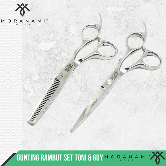 Gunting Rambut Set Tony Guy Gunting Potong & Sasak Rambut Toni Guy