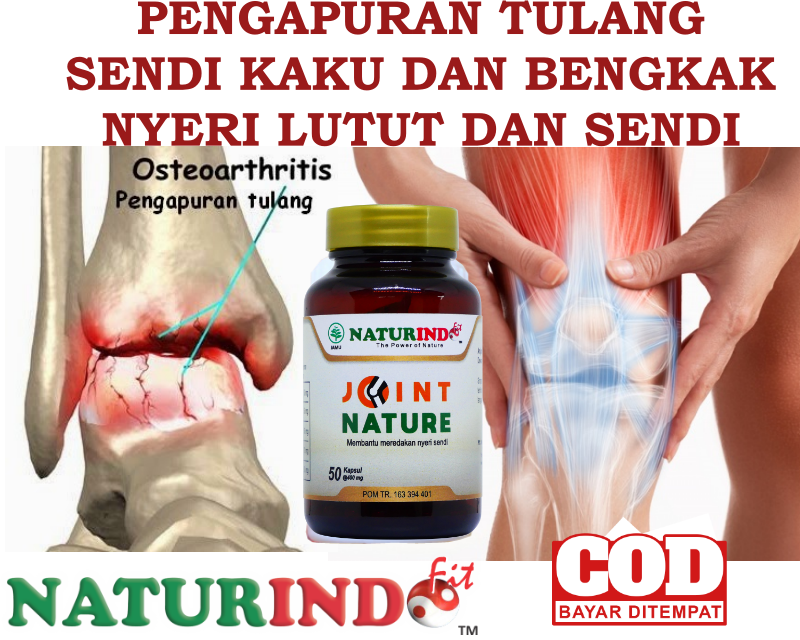 JOINT NATURE HERBAL PENGAPURAN NYERI SENDI OBAT SAKIT PINGGANG SYARAF KEJEPIT ASAM URAT OSTEOARTHITIS OSTEOPOROSIS REMATIK PENGAPURAN TULANG DAN SENDI