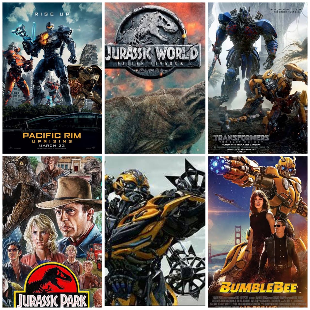 Flashdisk 32gb Film TransformerJurassic Park & Pacific Rim Bonus Otg