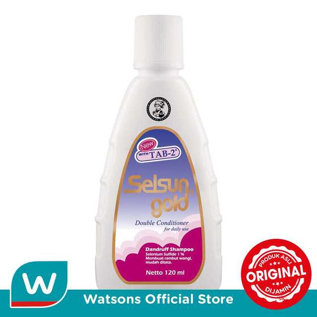SELSUN Gold Shampoo 120ml
