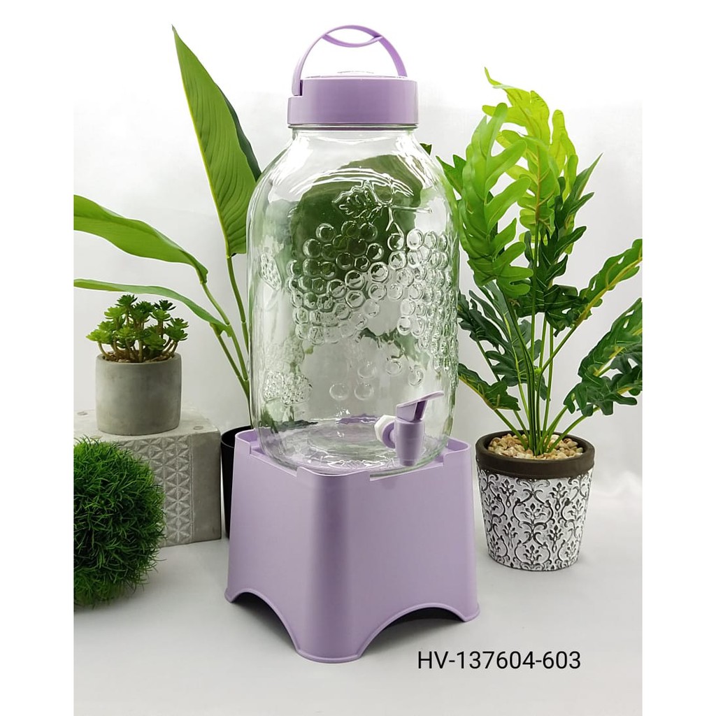 Dispenser Minuman Air Meja Stand Embossed Beverage Dispenser - Herevin
