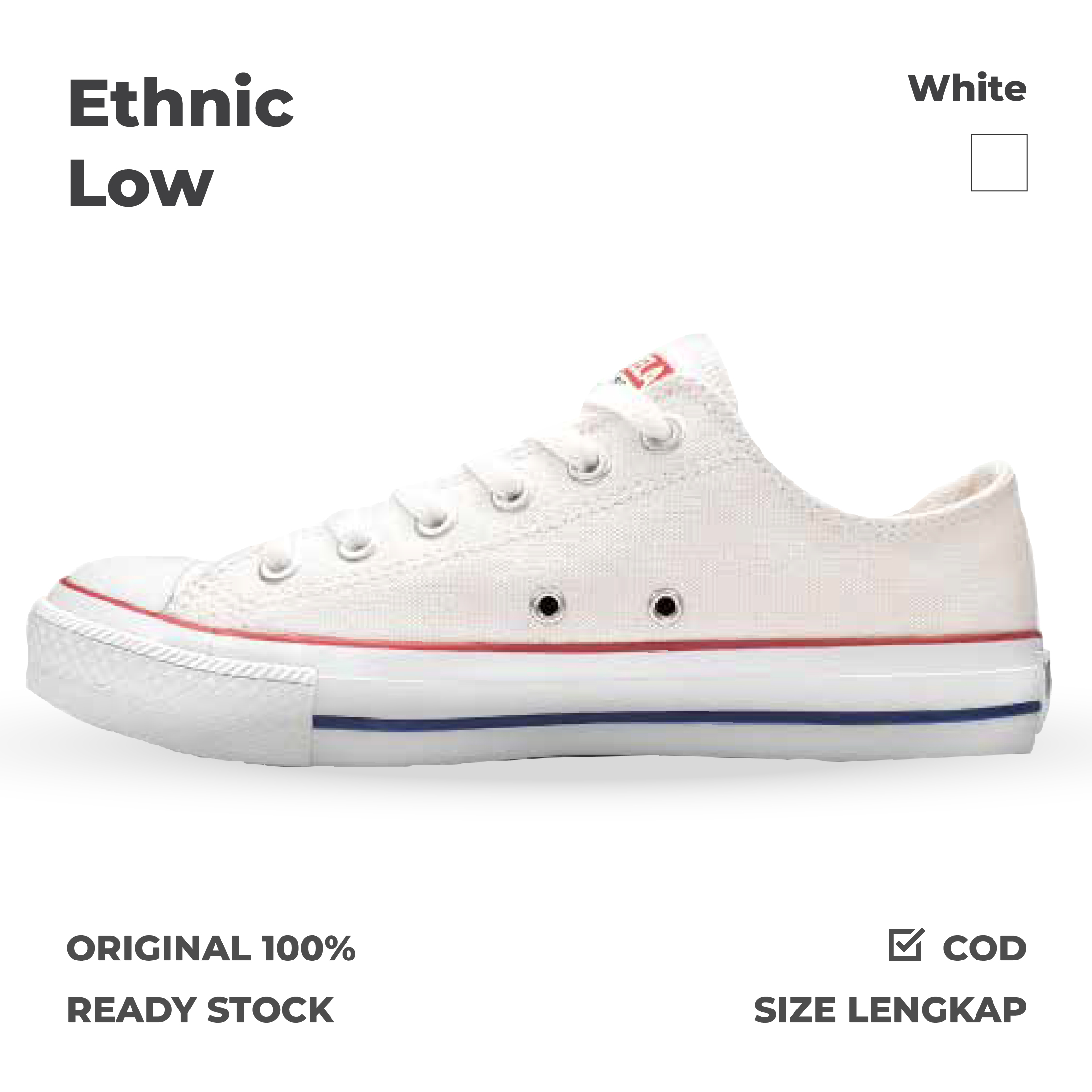 Ventela Ethnic low White