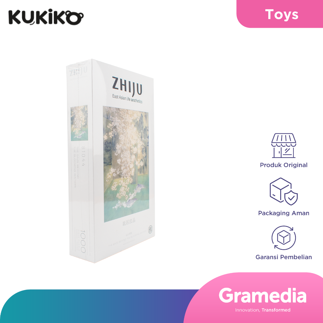 Kukiko Zhiju puzzle the gaze beyond the blooming waters 1000 PCs 81044