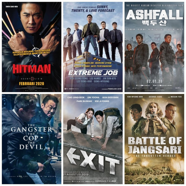 Usb Sandisk 32Gb isi Film Koleksi Korea Bonus Otg