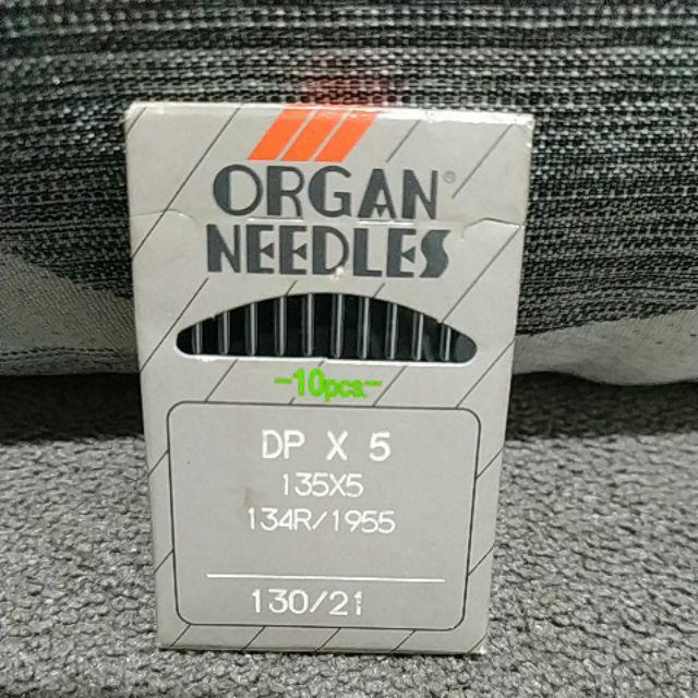 jarum jahit organ DPx5 sedia berbagai ukuran harga untuk 1 bungkus - Alat jahit - kebutuhan menjahit - alat konfeksi - alat alat mesin jahit - suku cadang - peralatan mesin jahit toko syifa