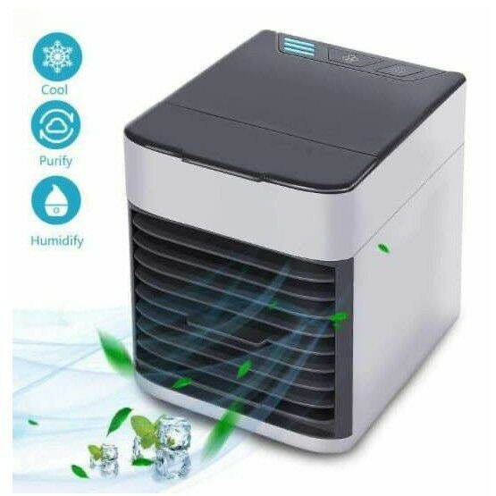 Kipas angin AC mini portable Penyejuk pendigin ruangan dashboard mobil humidfier aromaterapi