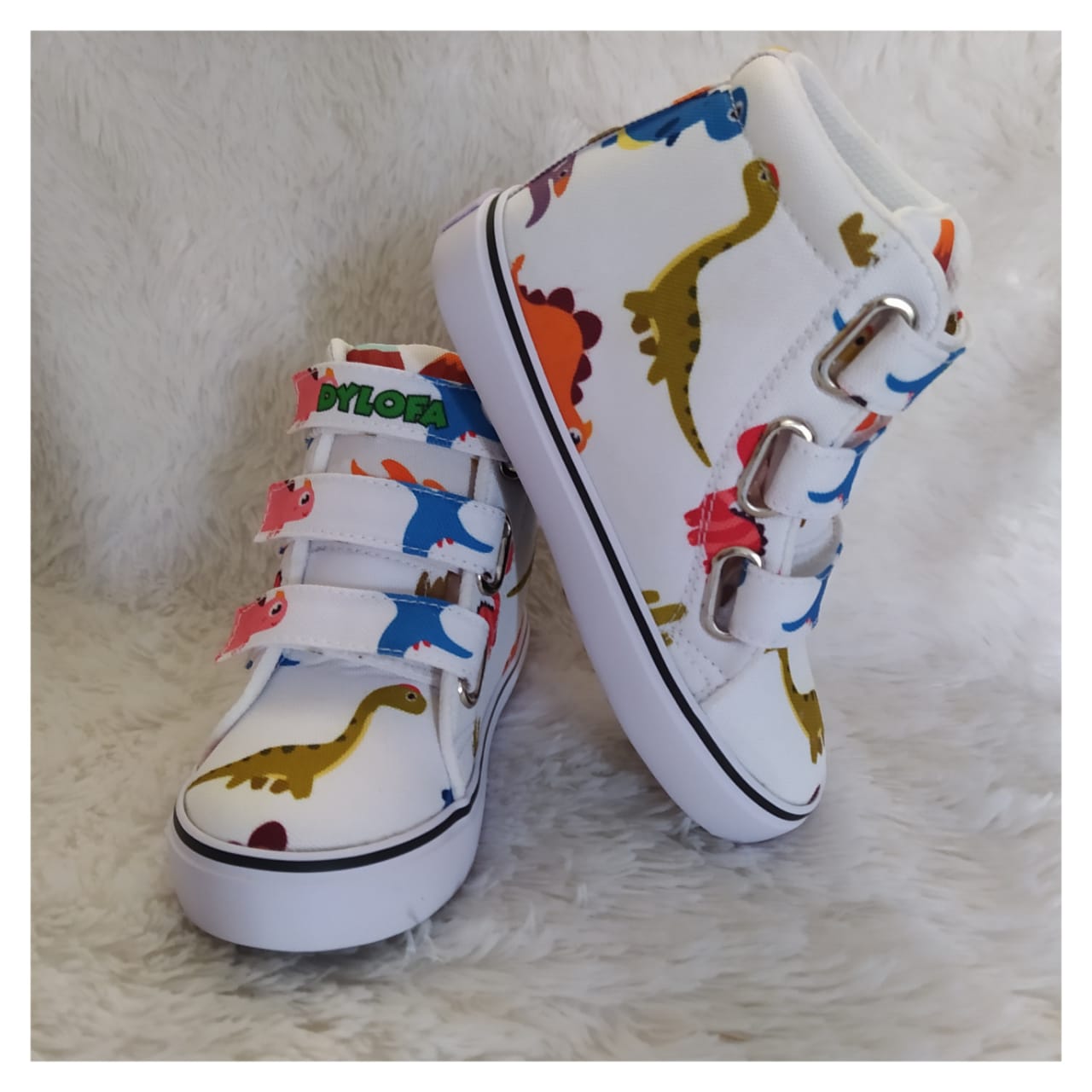 SEPATU ANAK KARAKTER DINO GRATIS MASKER