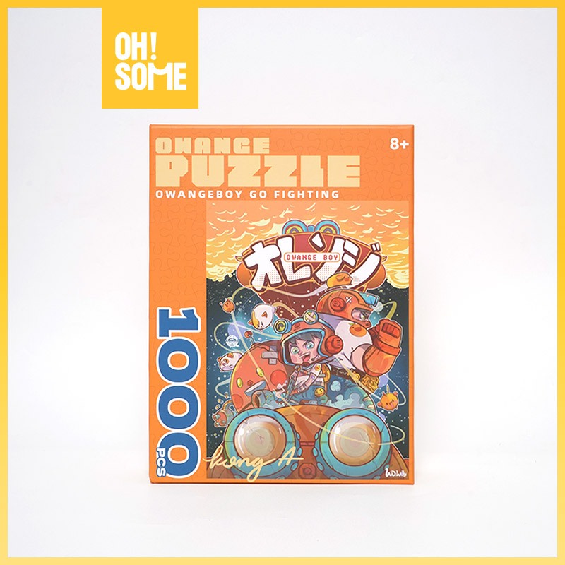 OHSOME - OWANGEBOY Go Fighting Puzzle 1000pcs - Puzzle Susun Mainan Kreatif Edukasi untuk Anak Remaja Dewasa 1000pcs