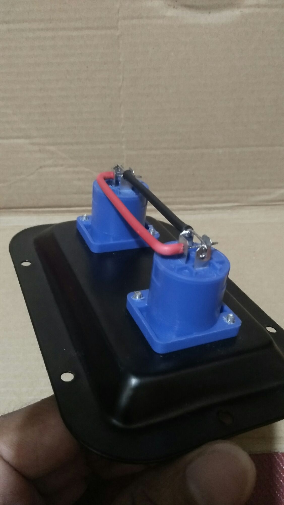 TERMINAL SPEAKER DUA SOKET SPEAKON SIAP PAKAI