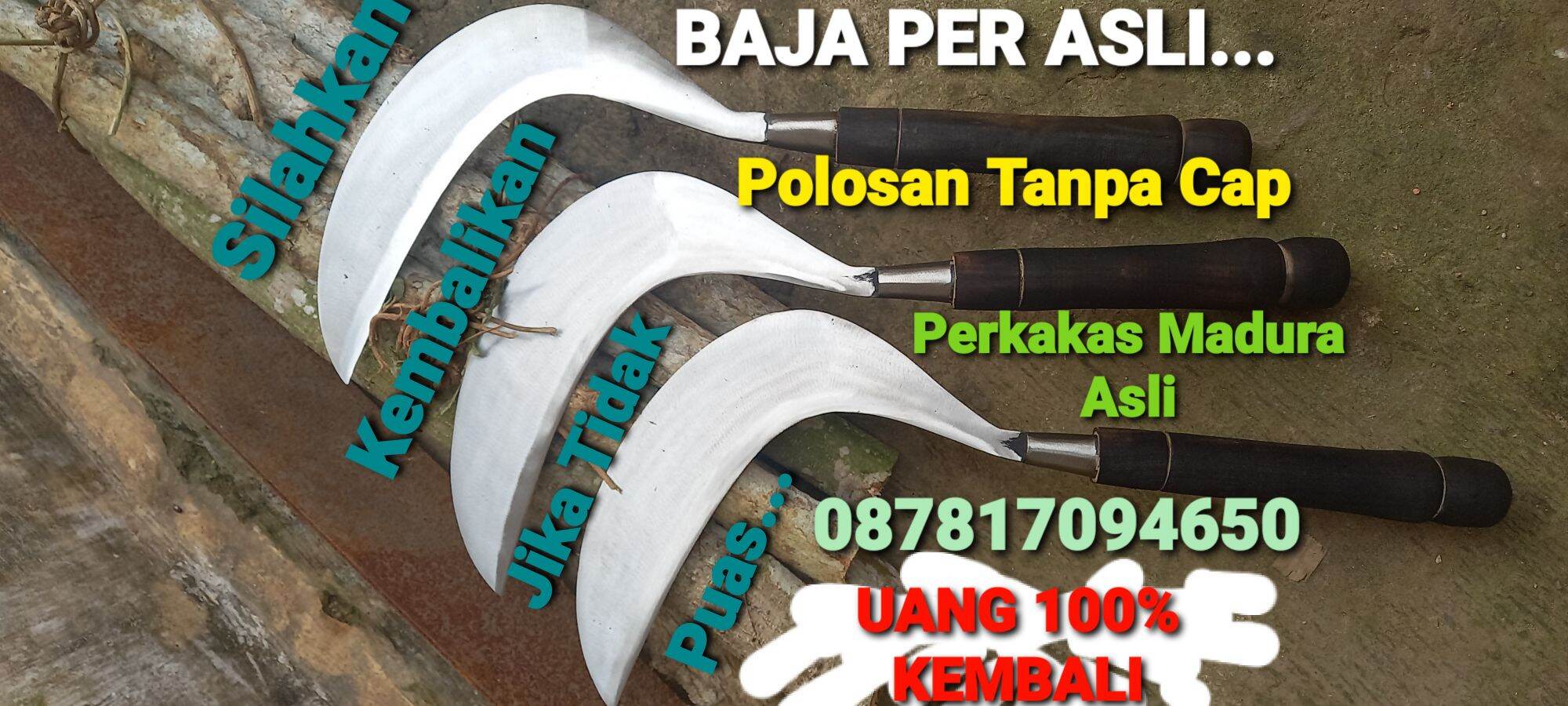 COD ! Penebas Rumput Asli Madura