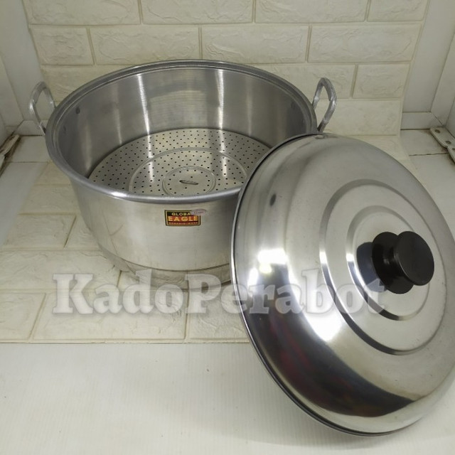 Panci Kukus Langseng Nasi - Panci Kukus - Langseng Global Eagle 33 - Langseng Nasi - Panci Kukusan Nasi