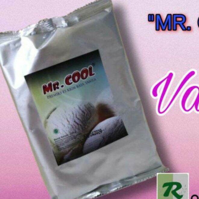 Bubuk/bahan es krim mr.cool rasa vanila