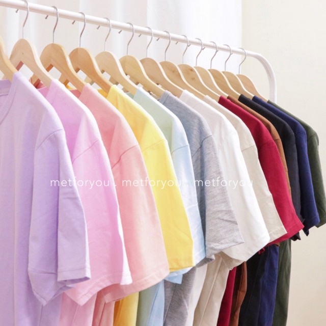METFORYOU Kaos Polos Cotton Combed 30s