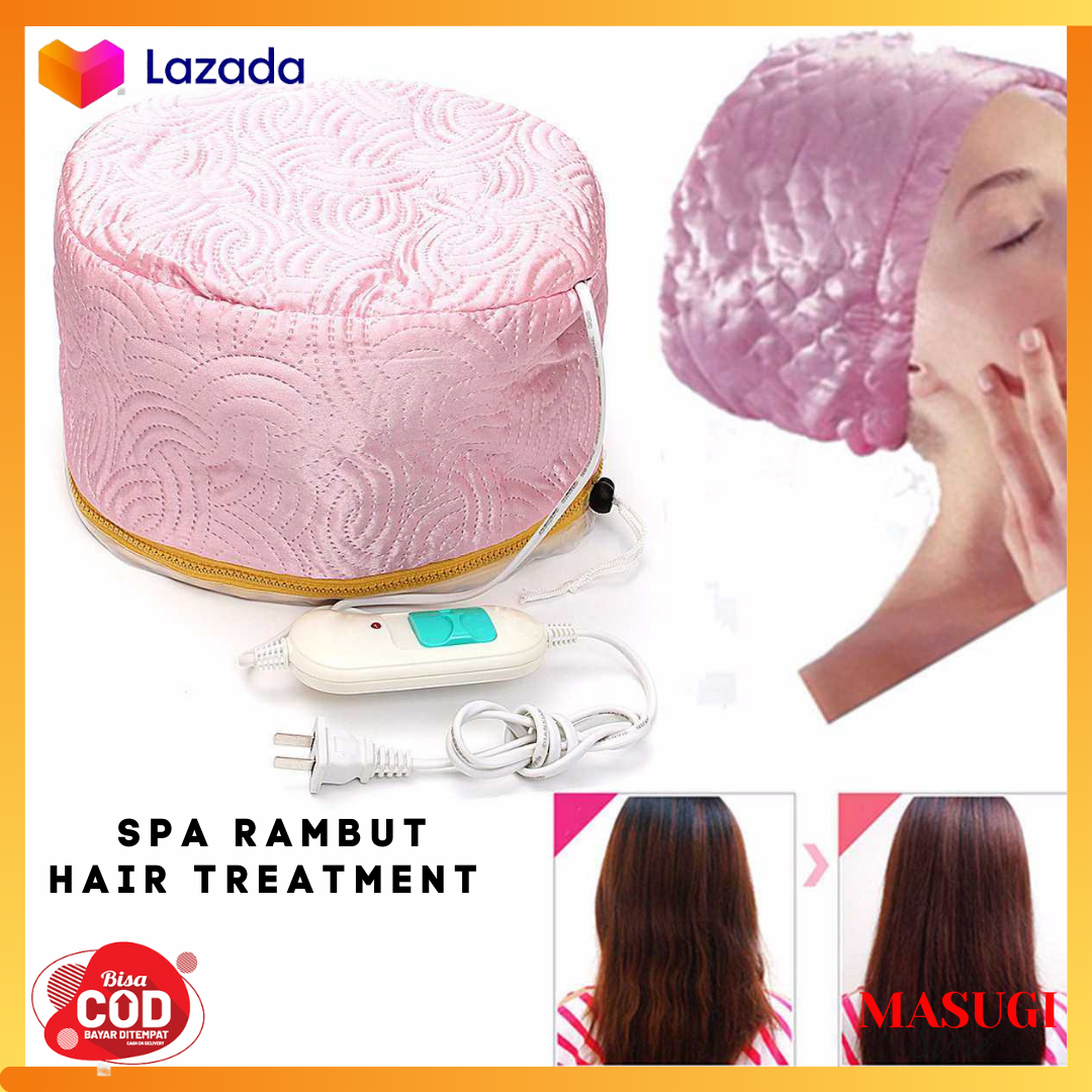 Alat SPA Rambut Perawatan Rontok Hot Steamer SPA Rambut Thermal Treatment Heated Cap Chenyang Meiya