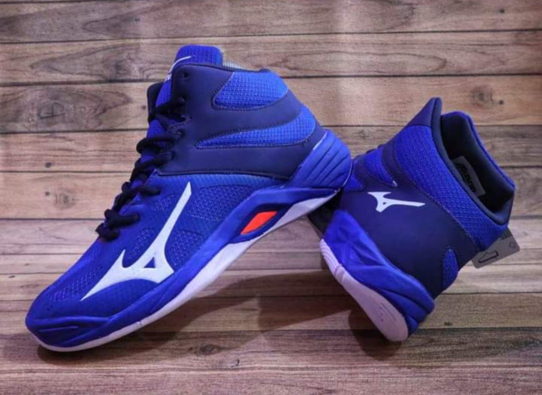 Sepatu OLahraga Mizuno Thunders Blade Ispira Tornado Navy Blue/sepatu badminton/sepatu tenis/sepatu Olahraga pria/sepatu senam pria/sepatu lari pria/sepatu mizuno termurah