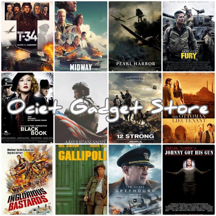 Film Perang Dunia 1 & 2 Dalam Flash disk 64gb Bonus OTG 2 !!!