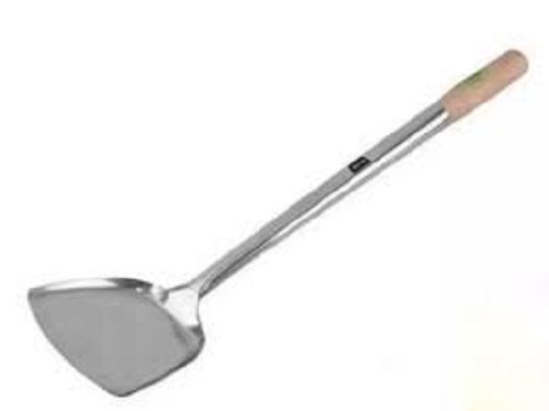 Sodet stainless besar- gagang kayu