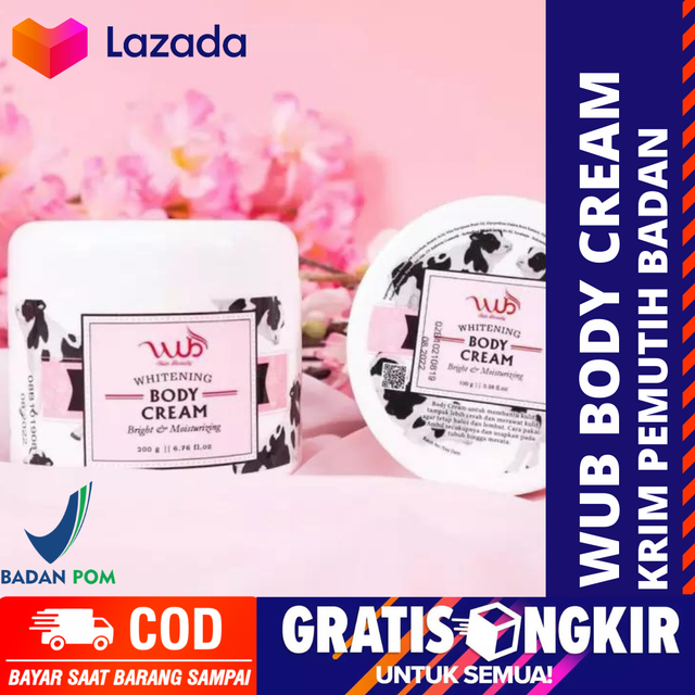 I ORIGINAL I Wub whitening body cream I Wub Skin beauty I Wubscincare I Bodycare wubskinbeauty I Wub skin beauty body lotion I Wub skin beauty body cream I Wub skin beauty cream I Wubskincare01 I Wubskinbeauty I Wubskincare  I Krim viral tiktok Wubskin