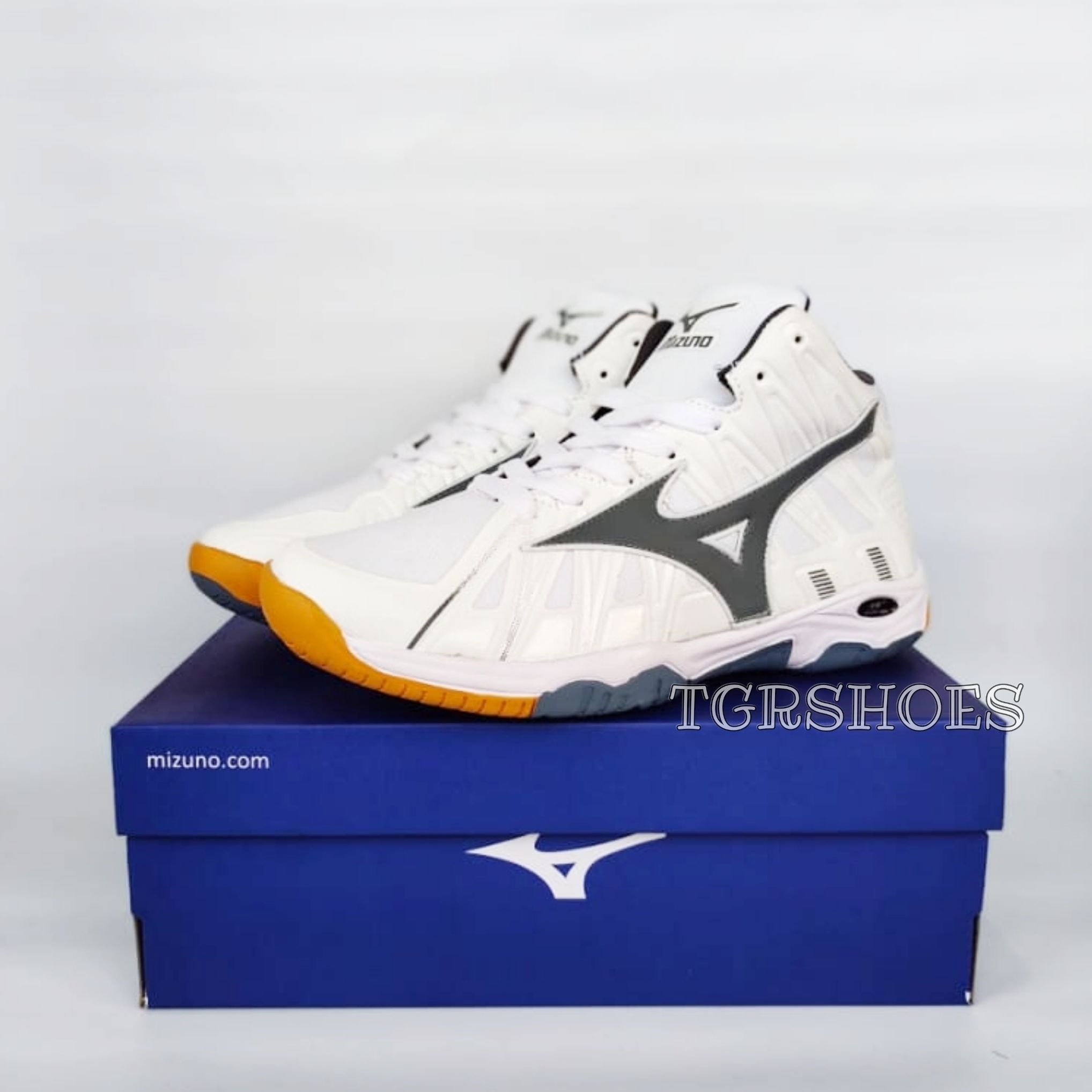 SEPATU VOLLY MIZUNO THUNDER BLADE 1 [free kaos kaki] / SEPATU OLAHRAGA VOLI MIZUNO / SEPATU VOLLEY / SEPATU VOLI RINGAN / SEPATU VOLY MIZUNO MURAH