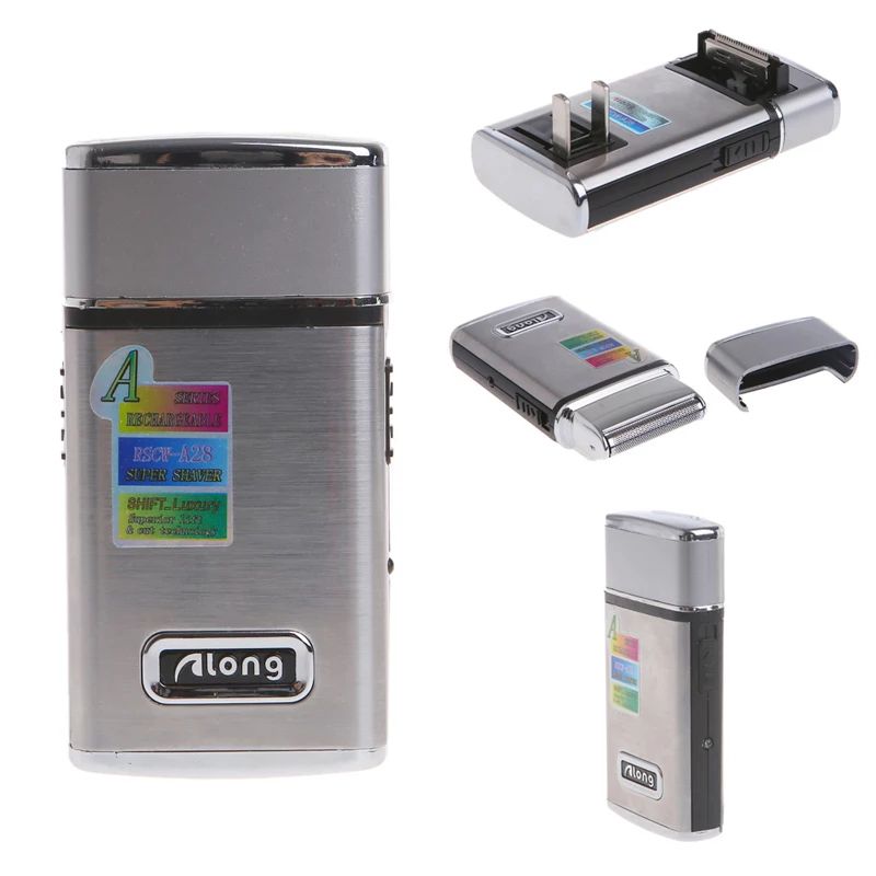 Alat Cukur Kumis Janggut Listrik 2 in 1 Stainless Steel