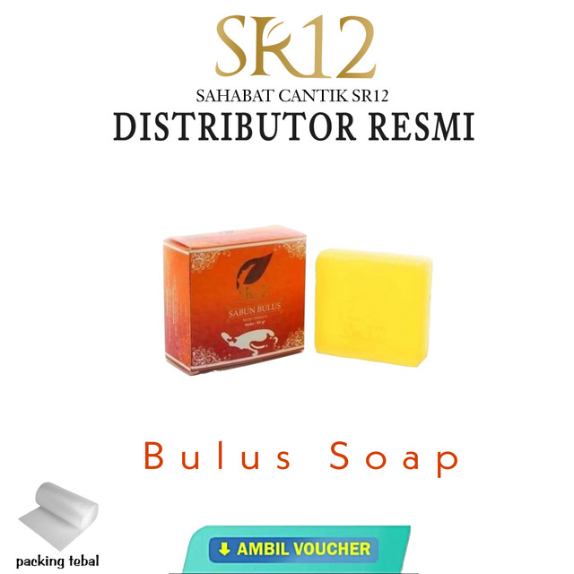 SABUN BULUS SR12 HERBAL ORIGINAL BPOM