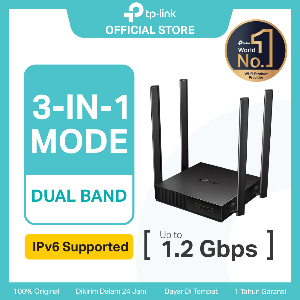 TP-Link Archer C54 | AC1200 Dual Band | Wi-Fi 5 Router | Wirless | Access Point | Range Extender