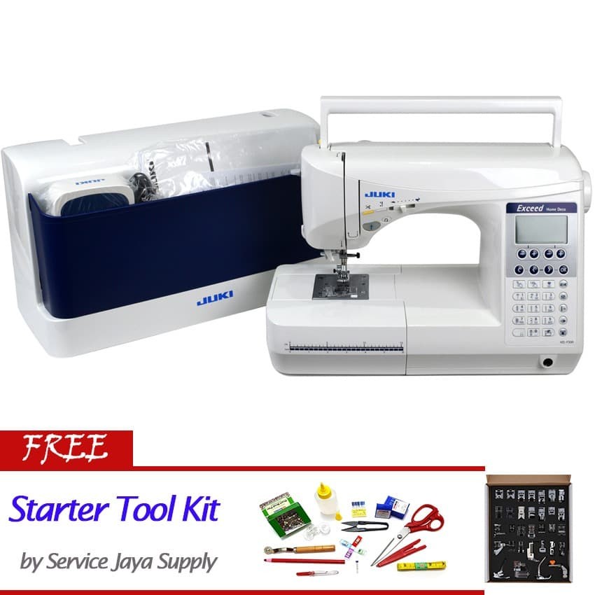Mesin Jahit JUKI HZL F300 / F 300 Home Deco Computerised Portable