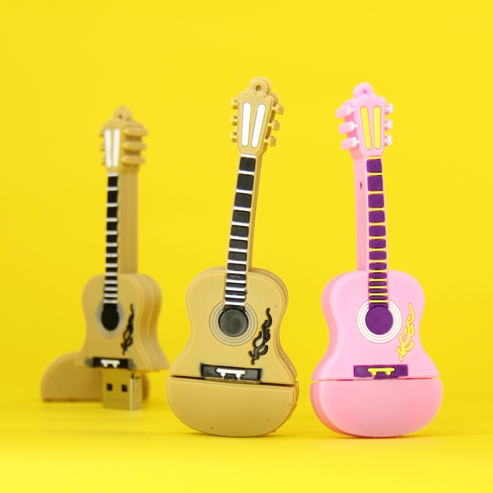 YUBELO FLASHDISK UNIK LUCU KARAKTER CLASSIC GUITAR 8GB 16GB 32GB 64GB