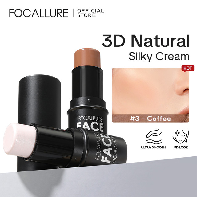 [Official] FOCALLURE Highlighter Contour Cream Pen 3D Face Makeup