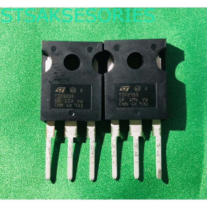 Transistor TIP 2955 TIP 3055 Asli ST