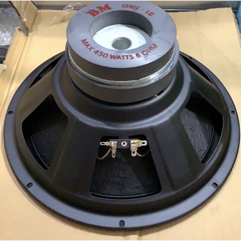 Speker Subwoofer BM "12" inch 12in 12 inci 12 in Double Magnet