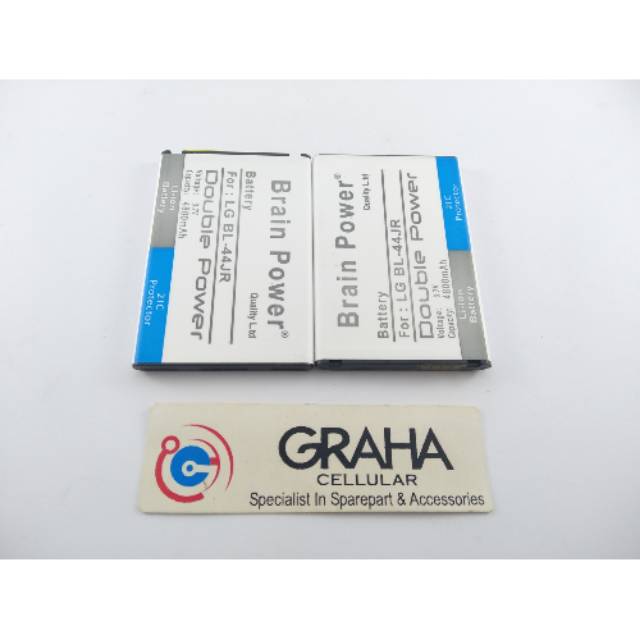 BATERAI / BATTERY / BATRE LG BL-44JR DOUBLE IC BRAIN POWER