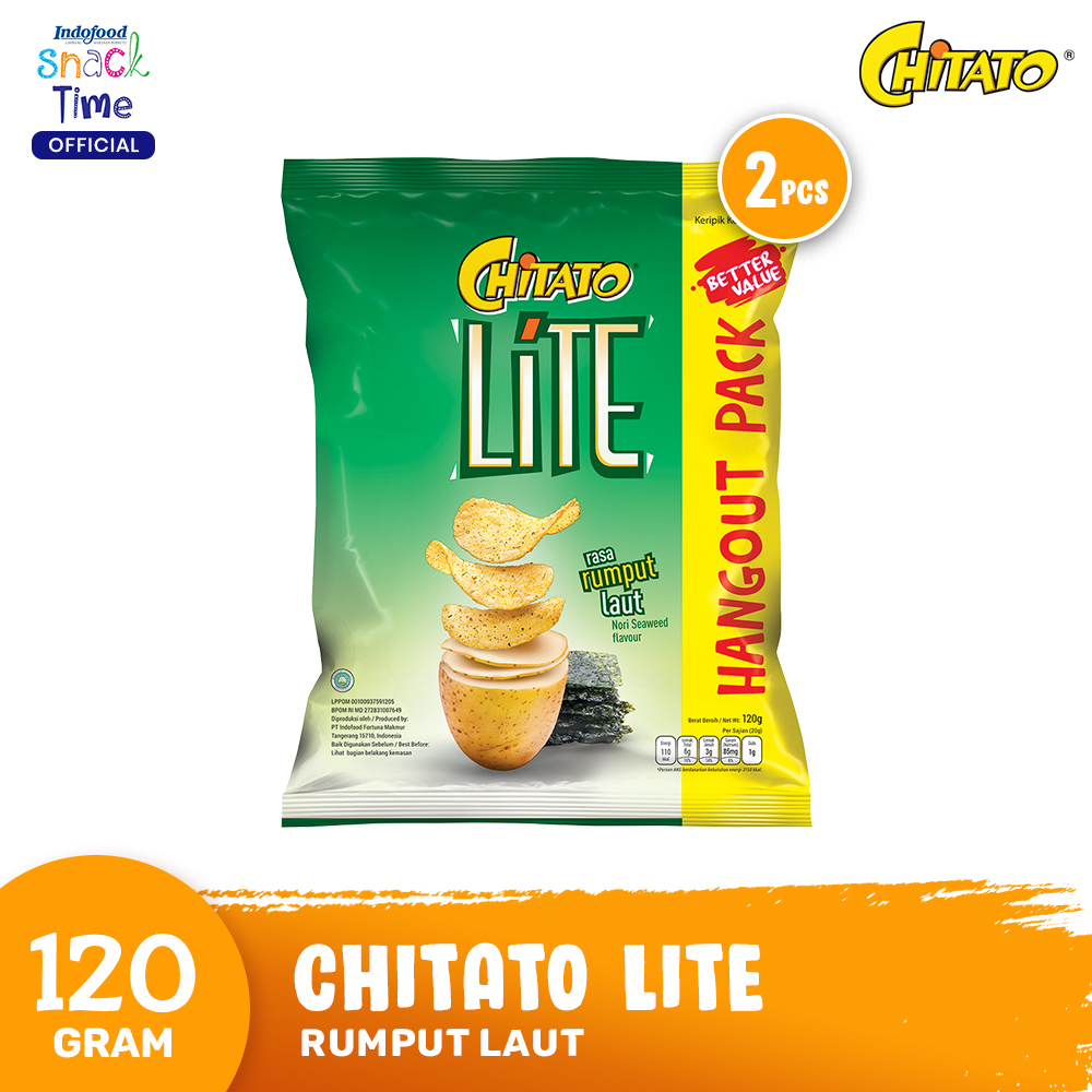 Chitato Lite Rumput Laut 115 Gr - 2 Pcs