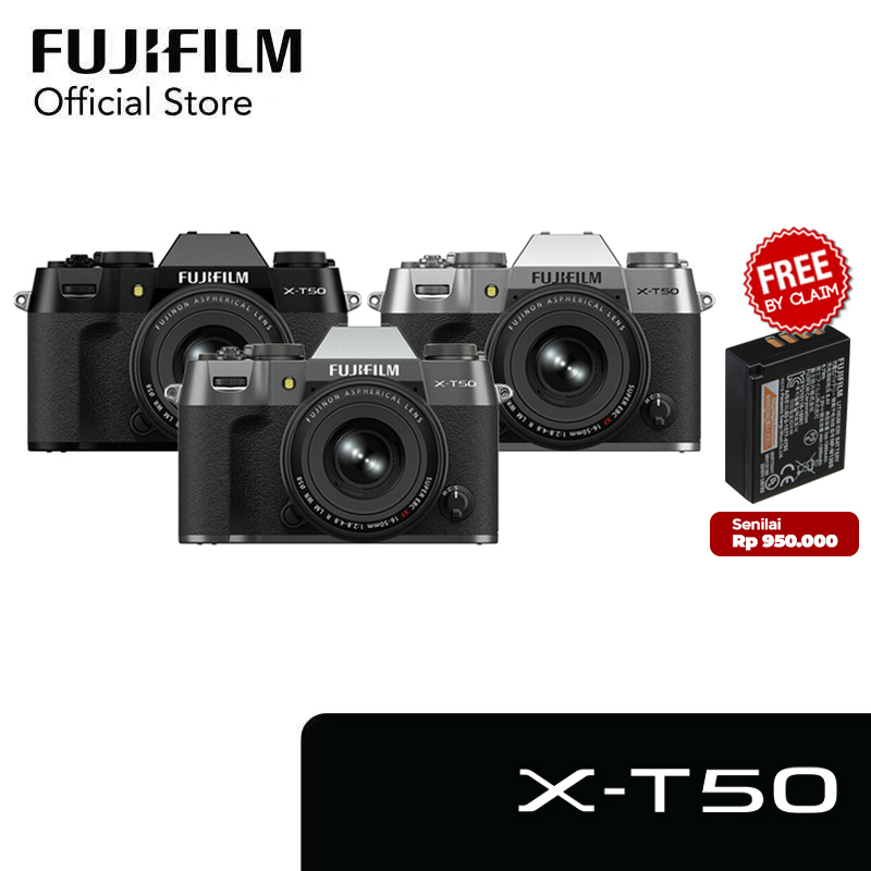 Fujifilm X-T50 kit 16-50mm Mirrorless Camera