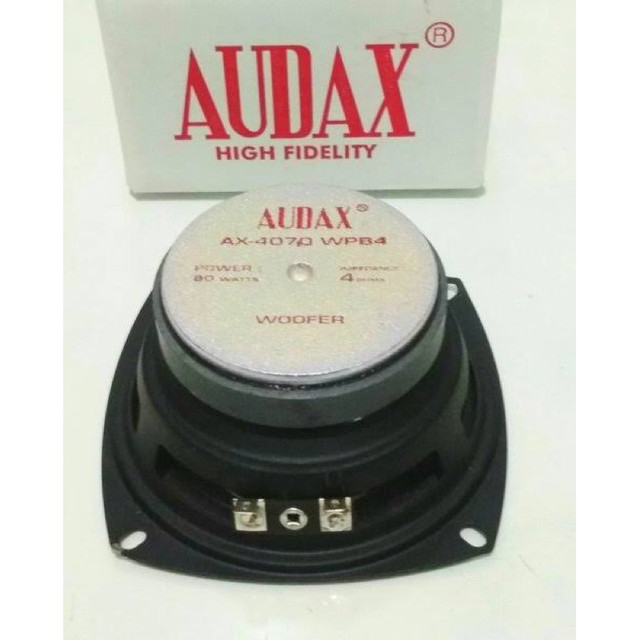 SPEKER "4" inch Audax WOFFER 80 Watt