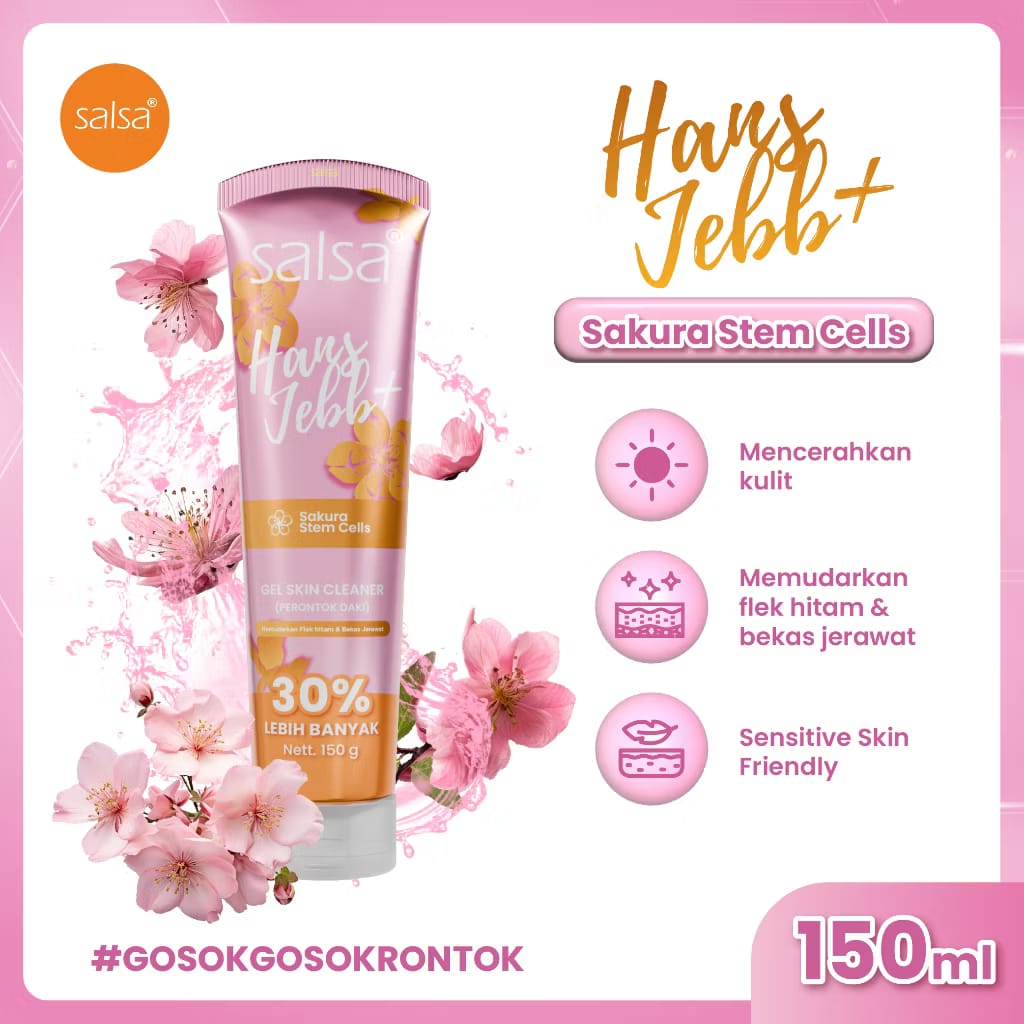 SALSA Hands Jebb 110gr - Perontok Daki - Peeling Gel