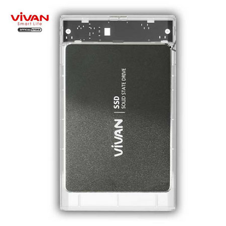 VIVAN SSD Case/Casing SATA External Hard Driver USB 3.0 TO 2.5-INCH - VSHD1