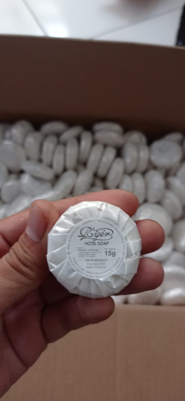 (100pc) Sabun Sabun Mandi Sabun Mandi Hotel Murah 15g/Sabun Hotel Kecil Murah