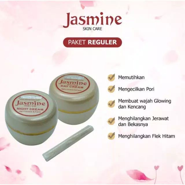 Cream Jasmine Reguler Ori/ Cream pemutih